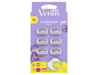 Skustuvo galvutės VENUS Breeze, +dangtelis, 6 vnt