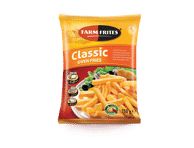 Gruzdintos lygios bulvytės FARM FRITES CLASSIC, 750 g