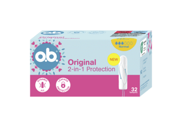 Higieniniai tamponai O.B. ORIGINAL NORMAL, 32 vnt.
