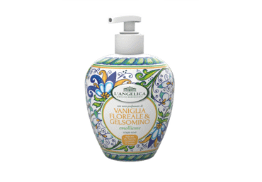 Rankų muilas su gėlėmis vanile jasminais L'Angelica , 500 ml 