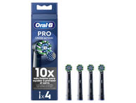 Elektrinio dantų šepetėlio galvutės ORAL-B Cross Action Black Pro 4vnt