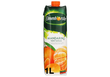 Mandarinų nektaras ELMENHORSTER (50%), 1 l
