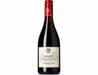 Raudonasis pusiau sausas vynas J.MOREAU SELECT ROUGE, 750 ml