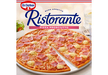Šaldyta pica DR. OETKER RISTORANTE PROSCIUTTO, 340 g