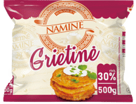 ROKIŠKIO NAMINĖ grietinė, 30 % rieb., 500 g