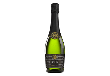 Putojantis baltasis pusiau sausas vynas METROPOLI, 750 ml