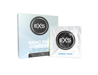Prezervatyvai EXS Nano Thin, 3 vnt