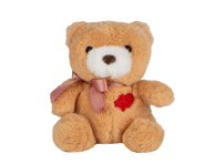 Pliušinis meškiukas FOXTER, 20 cm, 3 spalvos