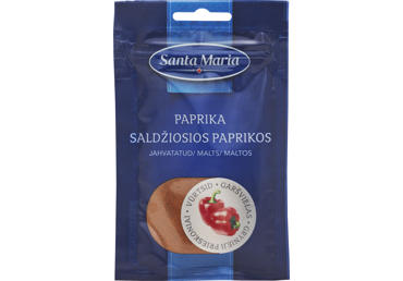 Maltos saldžiosios paprikos SANTA MARIA, 22 g