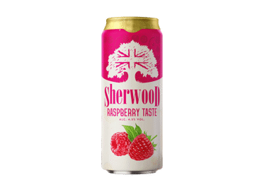 Alkoholinis kokteilis aviečių skonio SHERWOOD 4,5%, 500 ml 
