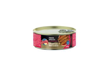 Apkepti šprotai pomidorų padaže OCEAN, 240 g