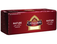 Brandintas čederis CATHEDRAL CITY, 42,5 % rieb. s. m., 1 kg