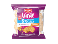 Sausainiai DETKI be cukraus (STOP cukrui), 180 g