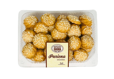 GARLIAVOS DUONOS sausainiai PURIENA, 500 g