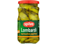 Marinuotos švelnios Lombardijos paprikos SPILVA, 300 g