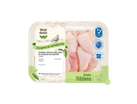 Šviežio viščiukų broilerių blauzdelės be sąnarių, užauginta be antibiotikų WELL DONE, 500 g