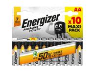 Baterijos ENERGIZER AA, 10 vnt., 10 vnt.