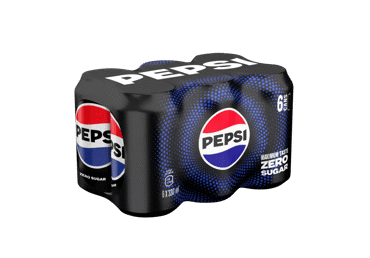 Gazuotas gėrimas PEPSI ZERO SUGAR COLA, 6x330 ml
