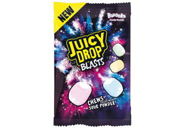 Kramtomieji saldainiai BAZOOKA JUICY DROP, 45 g
