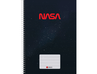 Sąsiuvinis DISCO NASA, 50 l., langeliais, su spirale