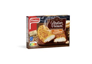 Šaldyti aliaskinių rudagalvių menkių filė kepsneliai FINDUS, 250 g