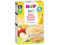 Ekologiški BIRCHERIO dribsniai HIPP (nuo 6 mėn.), 250 ml