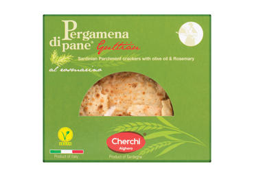 Traški duonelė su alyvuogių aliejumi ir rozmarinais CHERCHI, 100 g - 2