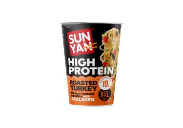 Baltyminiai greitai paruoš. makaronai SUNYAN TURKEY, 85 g
