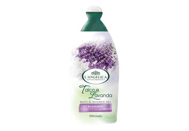 Vonios-dušo želė su levandų ekstr-talku maitinanti L'ANGELICA OFFICINALIS 500 ml  