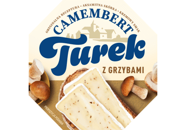 Kamamberas su miško grybais TUREK, 60 % rieb. s. m., 120 g