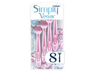 Vienkartiniai skustuvai VENUS Simply3, 8 vnt.