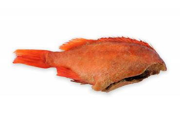 Karštai rūkyti didieji jūriniai ešeriai (Sebastes marinus) be galvų., skr., 1 kg