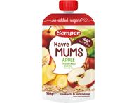 Vaisių tyrelė SEMPER su avižomis ir obuoliais,nuo  6 mėn., 110 g