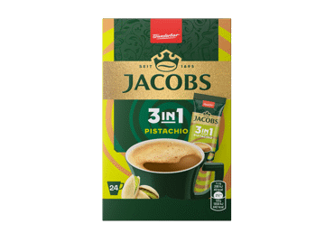 Tirpusis kavos gėrimas JACOBS PISTACHIO 3 IN 1, 266.4 g
