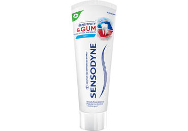 Dantų pasta SENSODYNE SENSITIVITY & GUM CARING MINT, 75 ml - 2