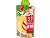 Bananų, obuolių desertas su vitaminu C, Kubuš baby, 100g