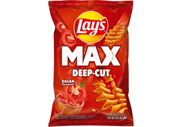 Bulvių traškučiai su padažu LAY'S MAXX, 120 g