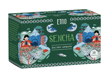 Žalioji arbata ETNO SENCHA, 40 g