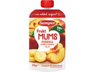 Vaisių tyrė SEMPER su persikais, bananais, nuo 6 mėn., 110 g