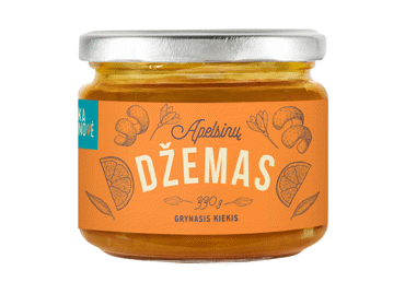 Apelsinų džemas SKANOVĖ, 330 g