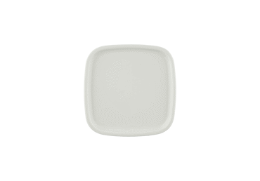 Kvadratinė lėkštė AURORA Nordic White, 10 cm