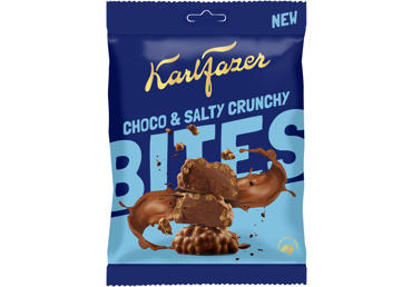 Pieninio šokolado saldainiai KARL FAZER BITES, 94 g