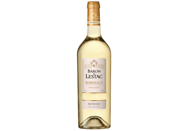 Baltasis sausas vynas BARON DE LESTAC BORDEAUX, 750 ml