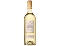 Baltasis sausas vynas BARON DE LESTAC BORDEAUX, 750 ml