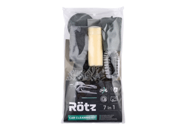 Automobilių valymo rinkinys ROTZ, 7 vnt. - 2