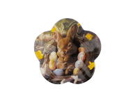 Dubenėlis Easter Fun 12 cm, wavy