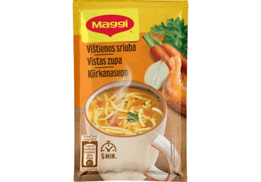 Vištienos sriuba MAGGI su makaronais, 12 g