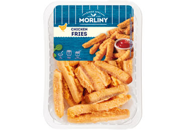 Vištienos juostelės, paniruotos, keptos, 350 g