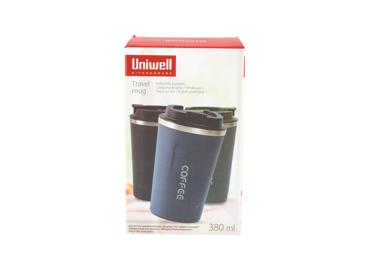 Kelioninis puodelis UNIWELL, 380 ml