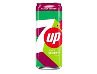 Gazuotas gaivusis gėrimas 7UP (CHERRY), 330 ml 